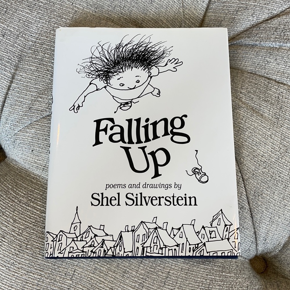 Falling Up hardcover by Shel Silverstein.  Poems. Poetry.